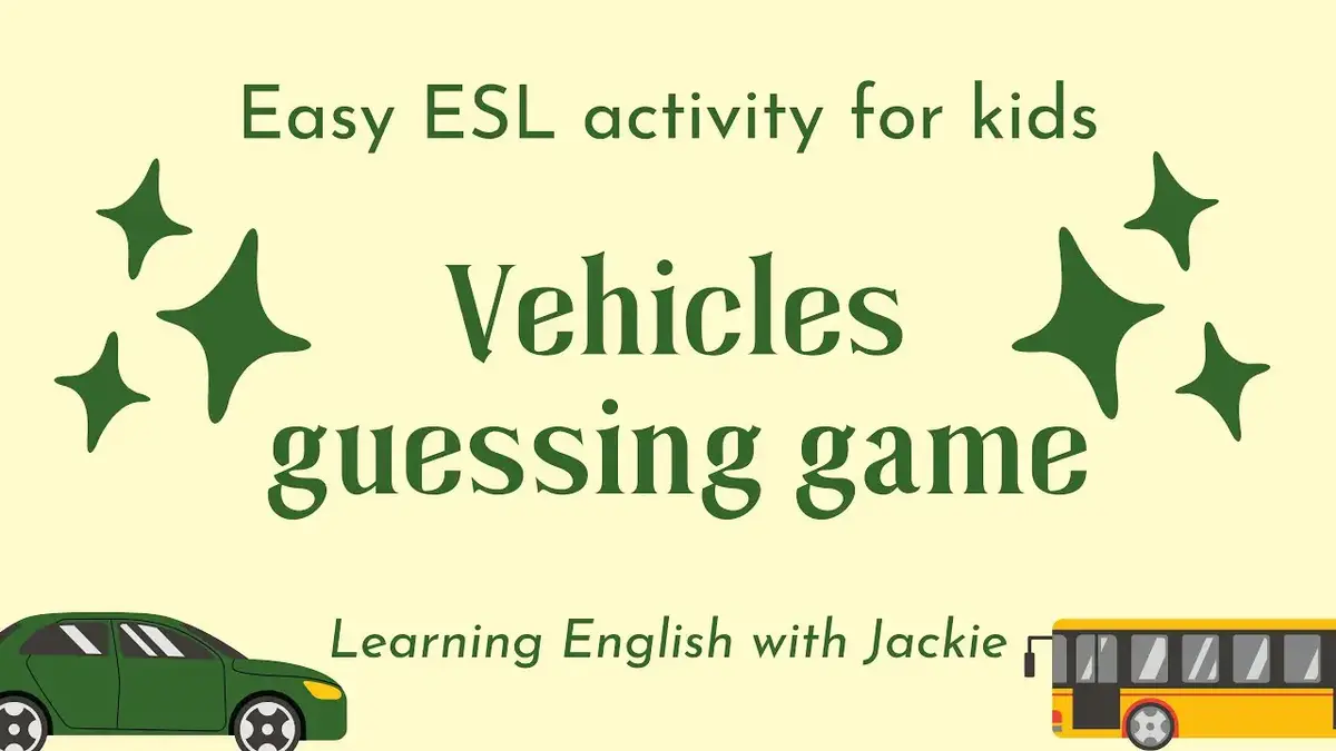 Sports Vocabulary Quiz  Easy ESL Activity for Teaching Sports Words